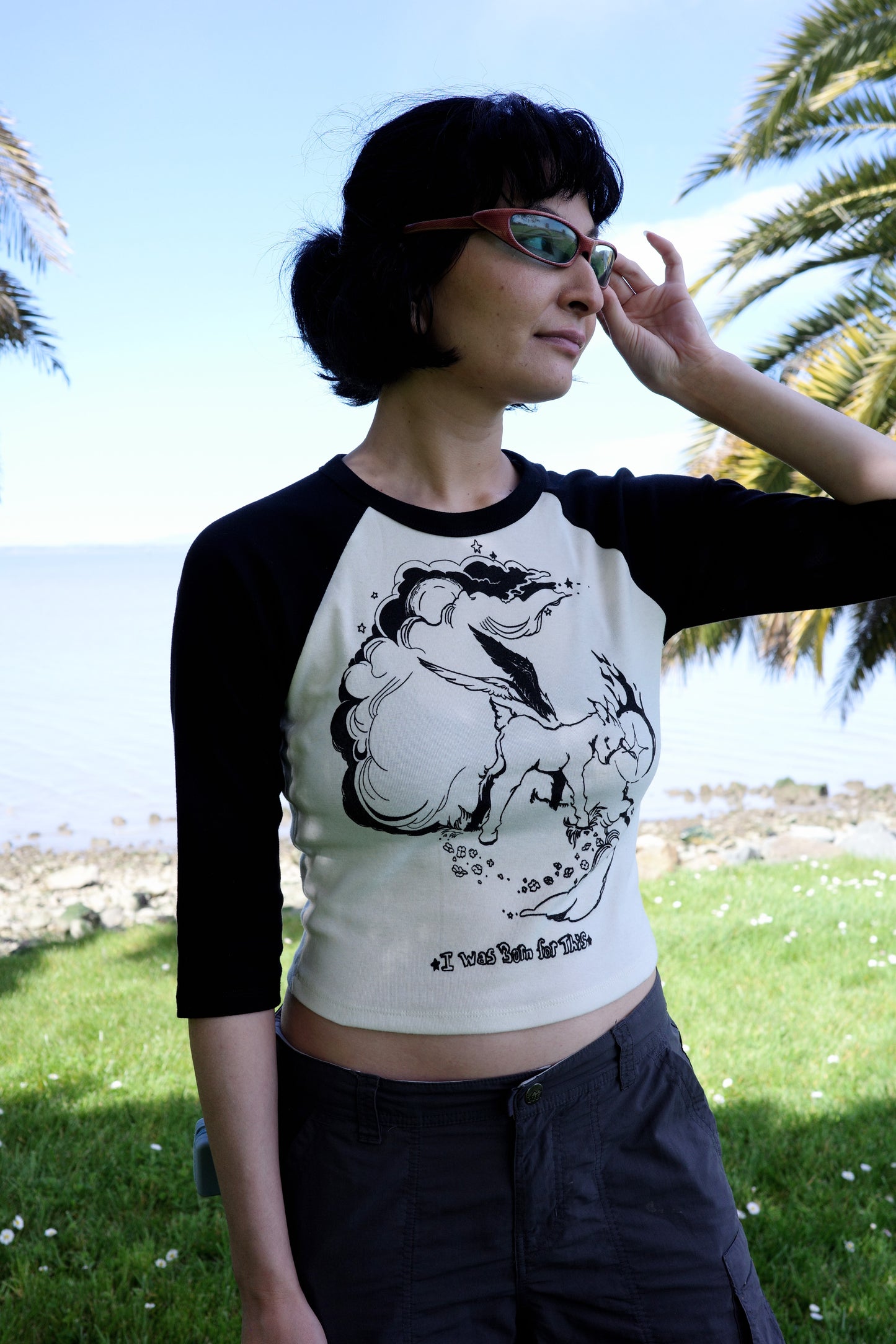 Baseball Tee Baby Goat