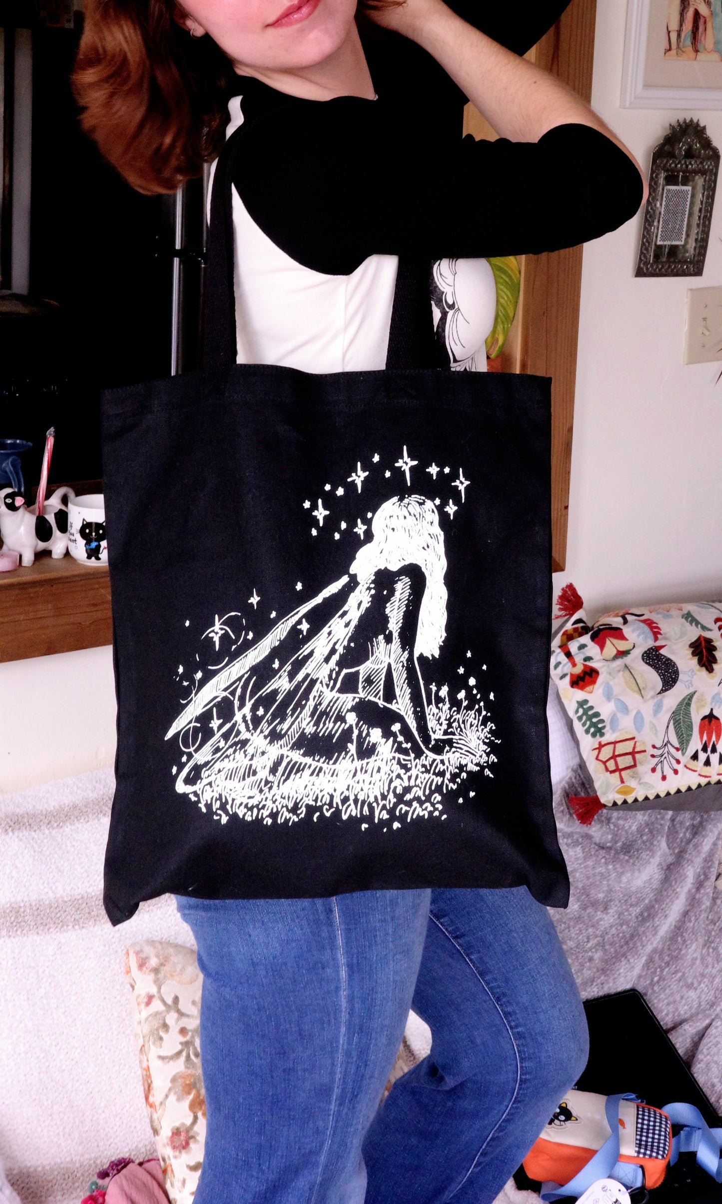 Black Fae Tote