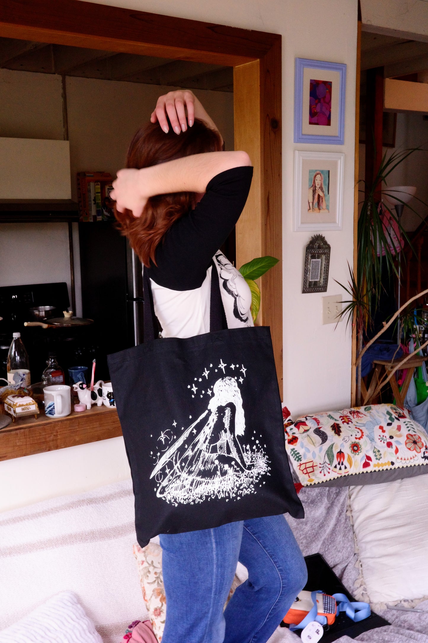 Black Fae Tote