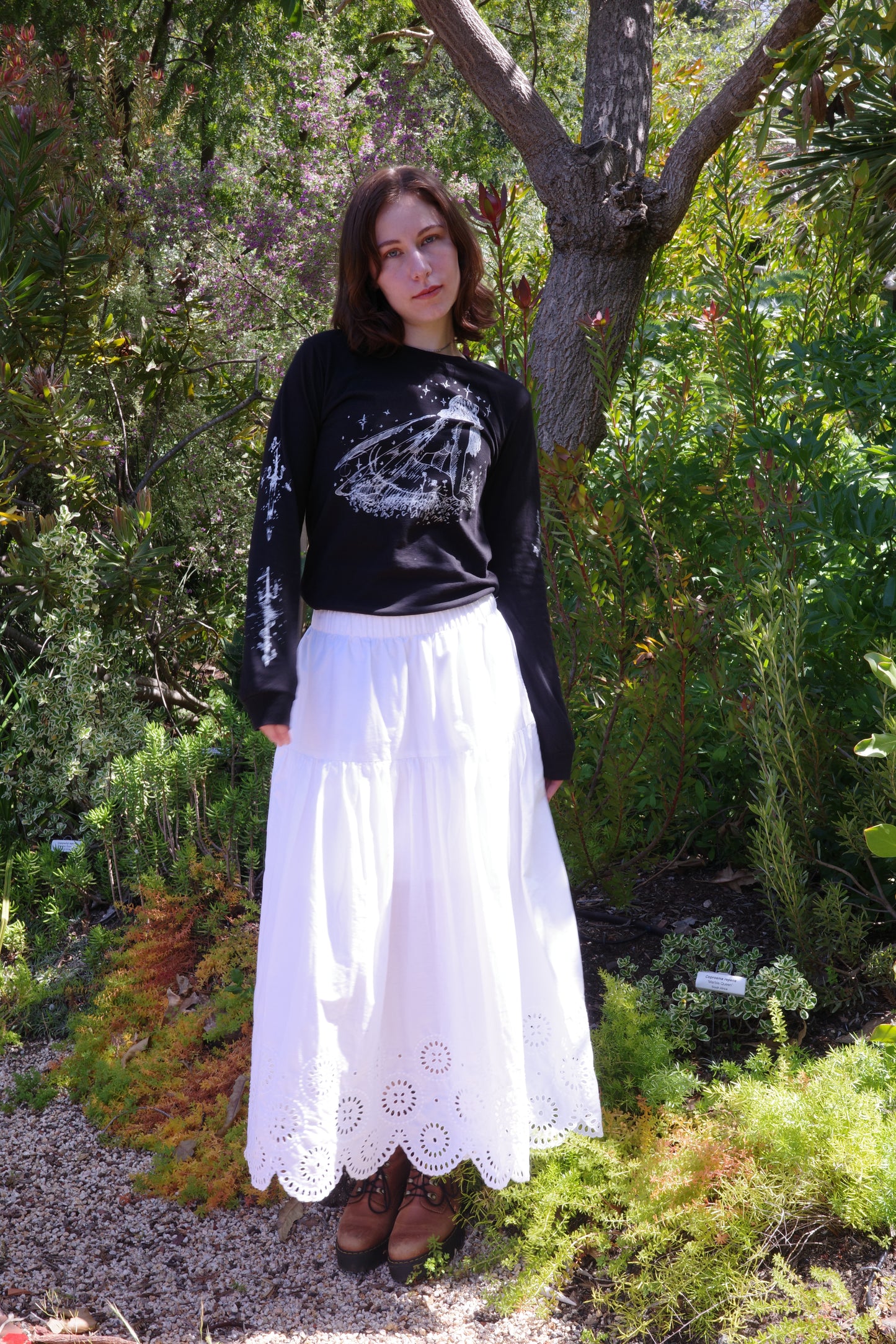 Fae de manga larga con brazos de espada