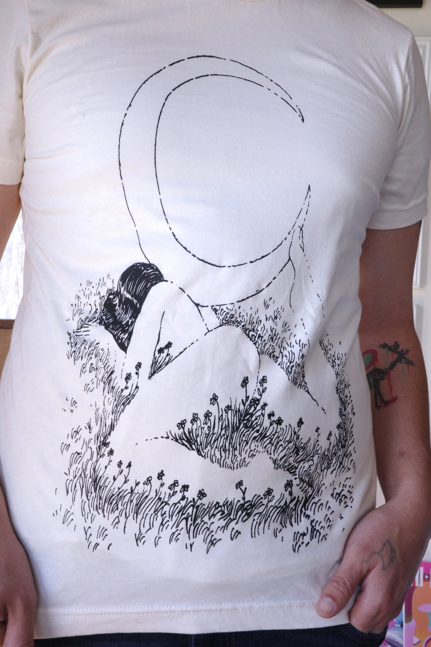 Camiseta Natural Ojo de Angel