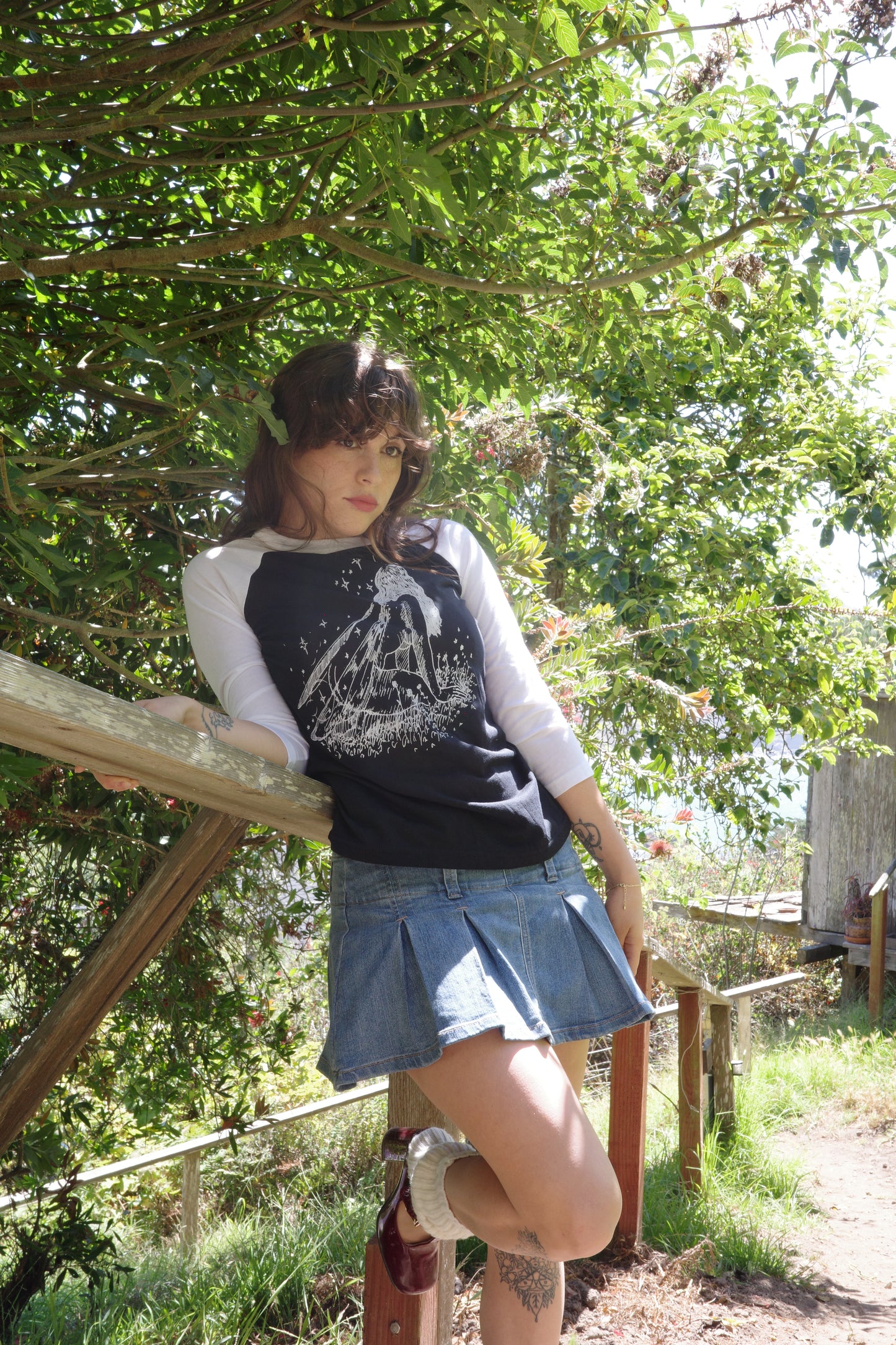 Camiseta Natural Ojo de Angel