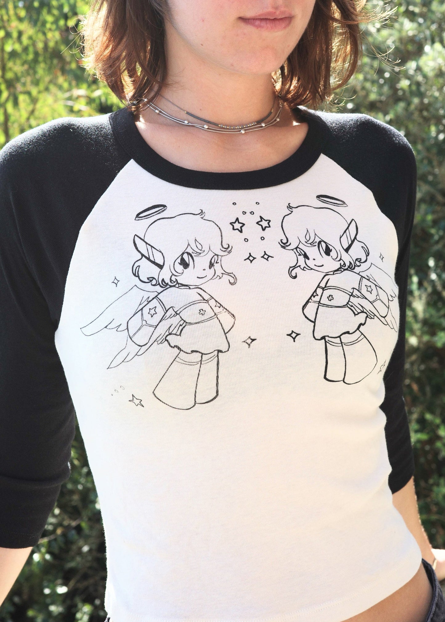 Baseball Tee Robo Angel
