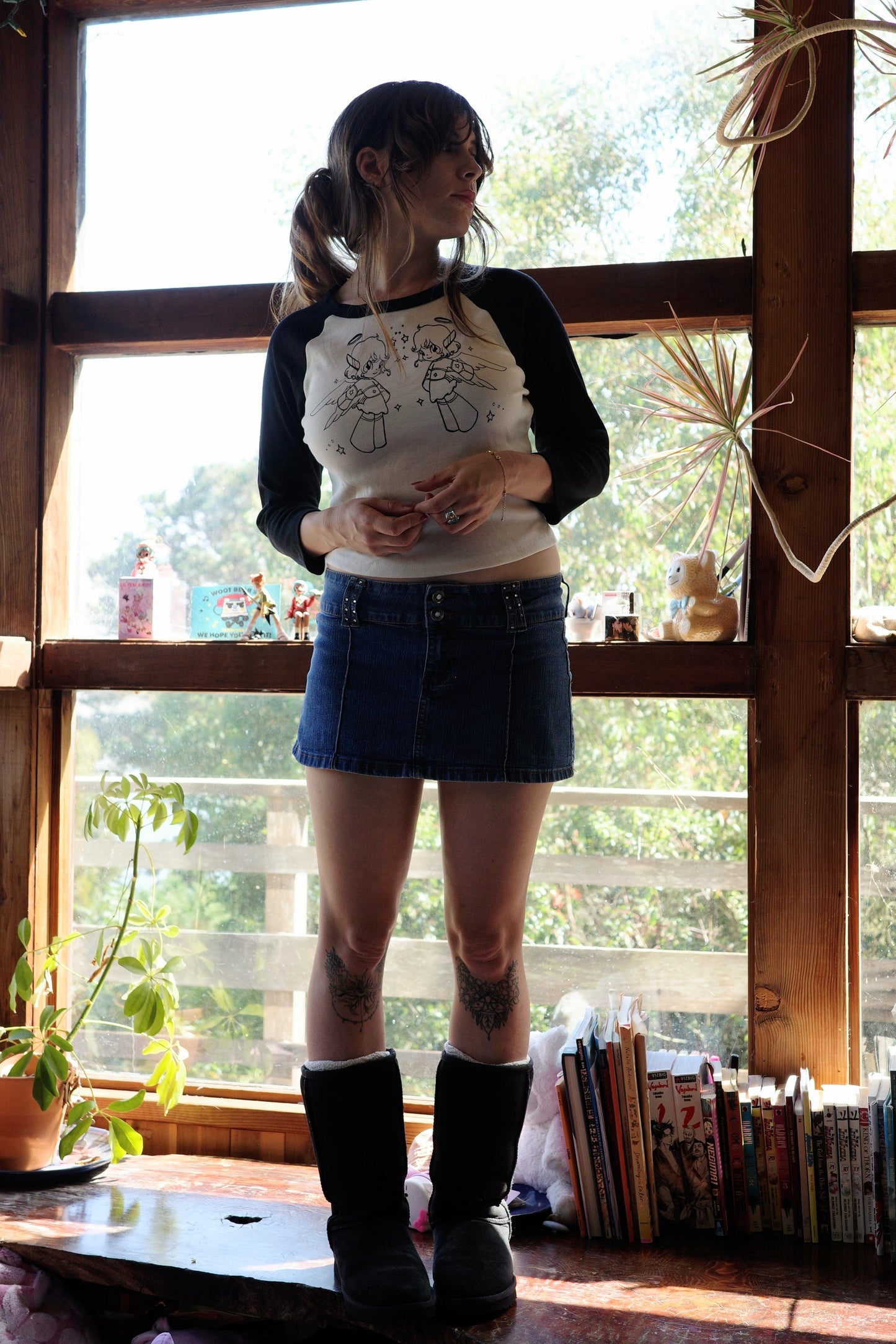 Baseball Tee Robo Angel