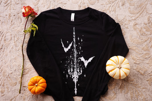 Baby Tee Bat Sword Longsleeve Tee