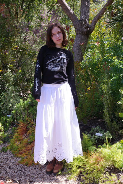 Fae de manga larga con brazos de espada