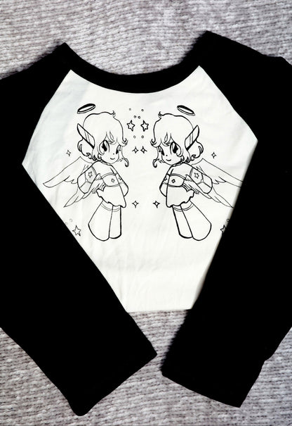 Baseball Tee Robo Angel