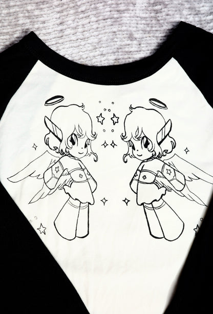 Baseball Tee Robo Angel