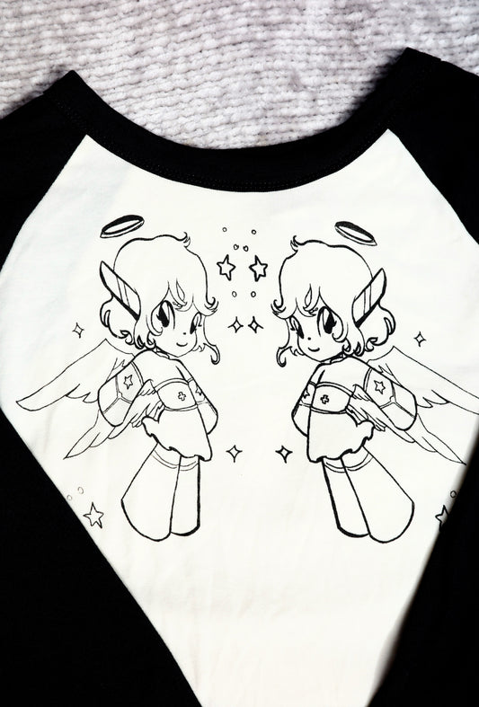 Baseball Tee Robo Angel