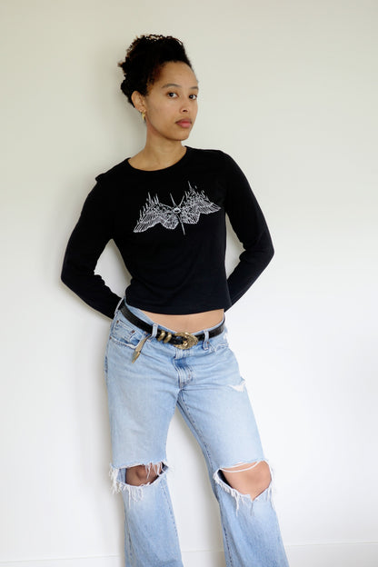 Angel Eye Longsleeve Baby Tee