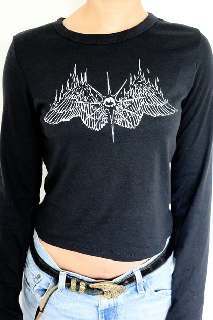 Angel Eye Longsleeve Baby Tee